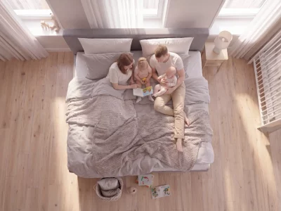 Familien Boxspringbett Barcelona – Bild 3