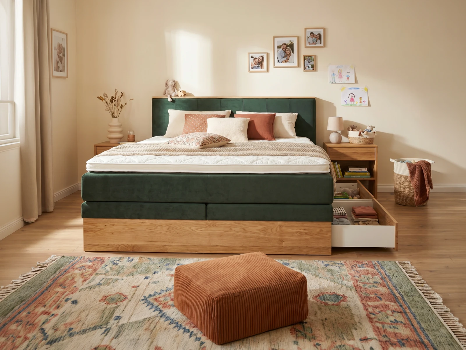 Boxspringbett Nevada mit Schubladen – Bild 2