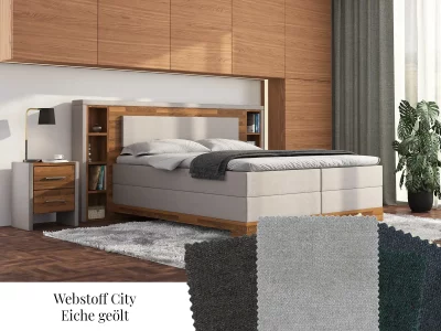 Massivholz Boxspringbett