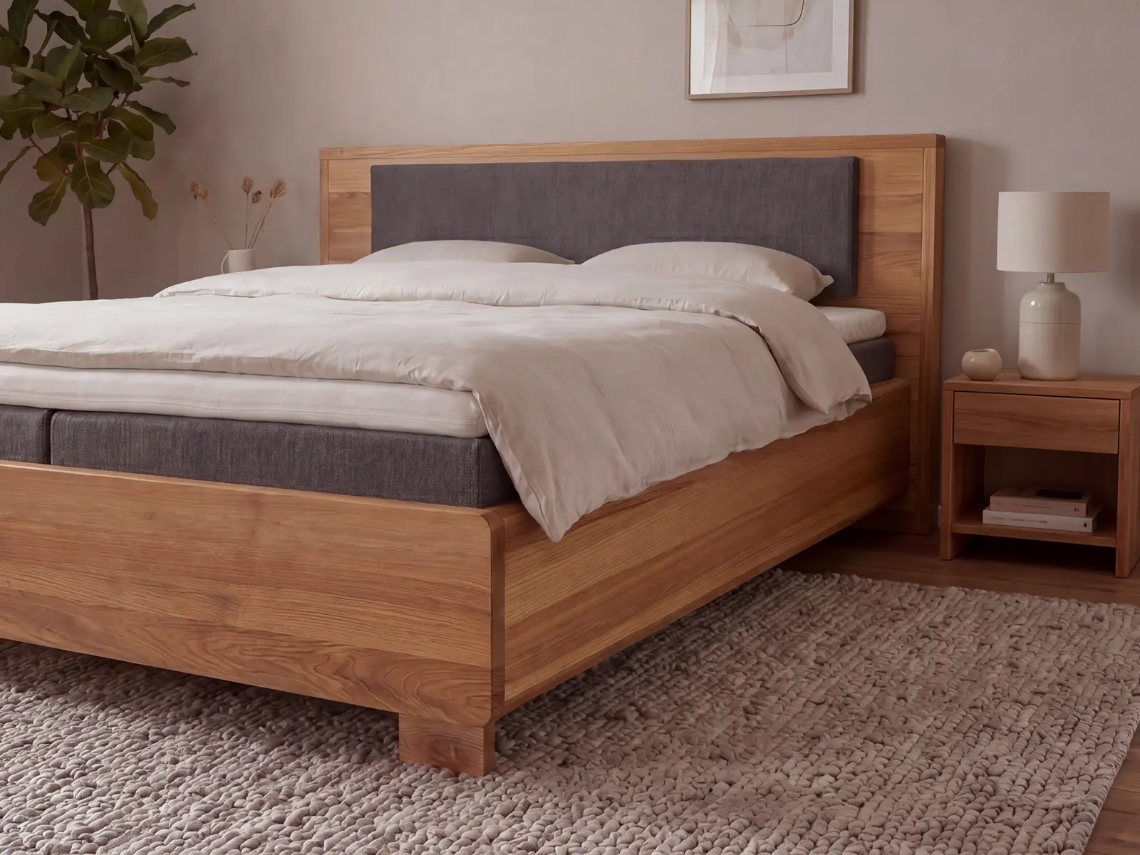 Boxspringbett Nature - Oslo Kombination – Bild 4