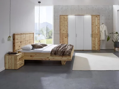 Zirbenholzbett Lugano