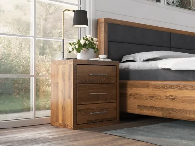 Massivholz Boxspringbett