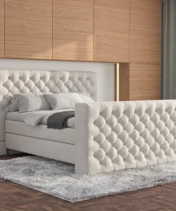 Boxspringbett St. Moritz mit Fußteil