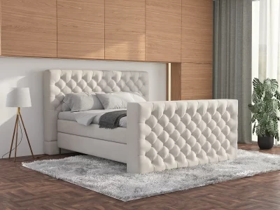 Boxspringbett St. Moritz mit Fußteil