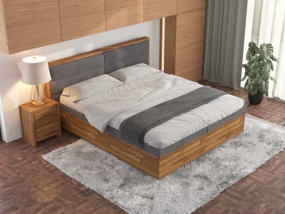 Wasserbett Boxlook mit Schubladen