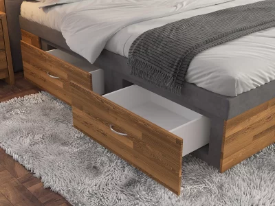 Wasserbett Boxlook mit Schubladen