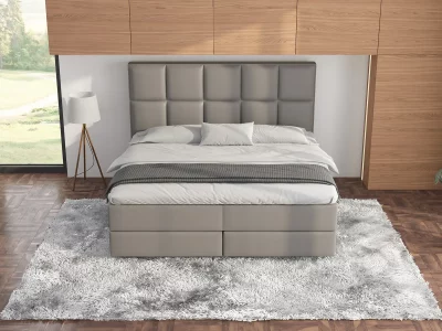 Boxspringbett 180x200 Leder