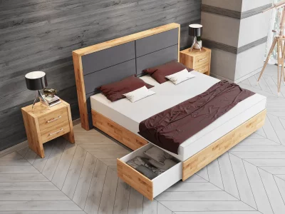 Alternative view of Wasserbett Oslo mit Schubladen