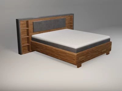 Boxspringbett Stockholm 2 mit Oslo Umrandung