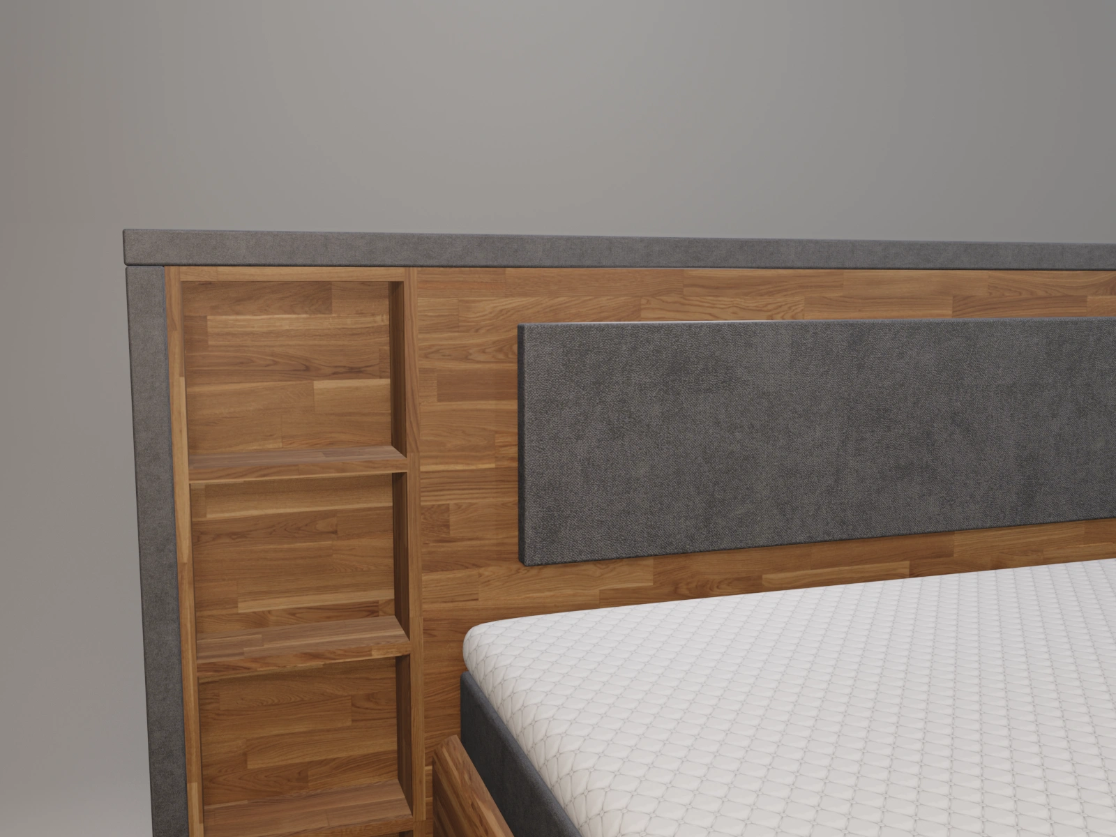 Boxspringbett Stockholm 2 mit Oslo Umrandung – Bild 6