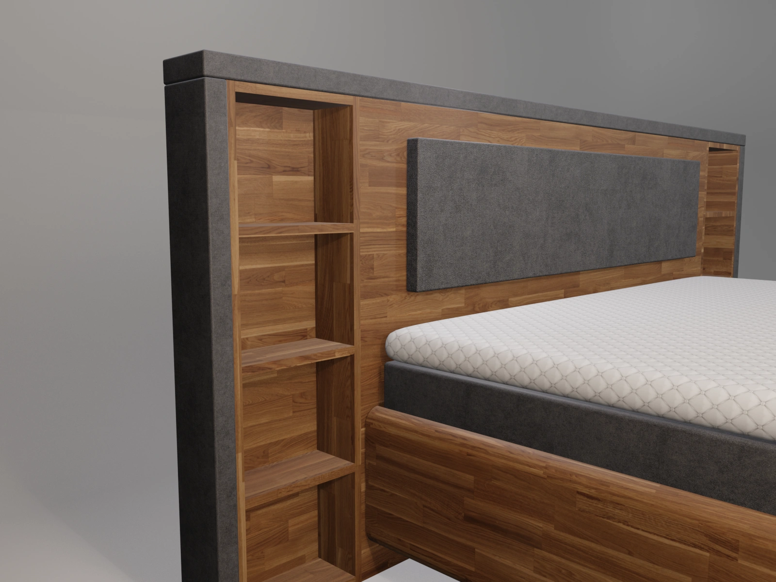 Boxspringbett Stockholm 2 mit Oslo Umrandung – Bild 8