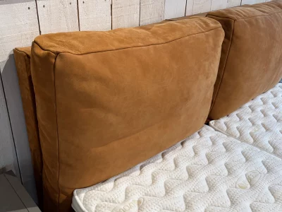 Echtleder Boxspringbett Bali