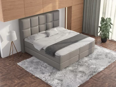 Alternative view of Echtleder Boxspringbett King