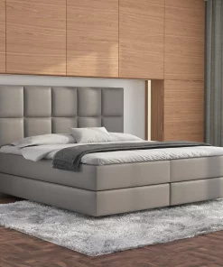 Echtleder Boxspringbett King