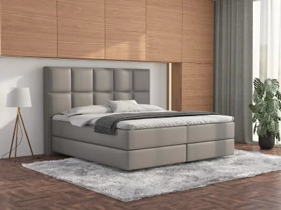 Echtleder Boxspringbett King