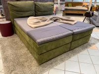 Abverkauf Echtleder Boxspringbett Bali