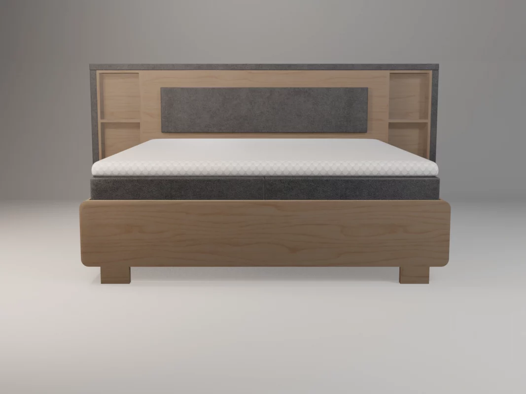 Boxspringbett Stockholm 3 mit Oslo Umrandung