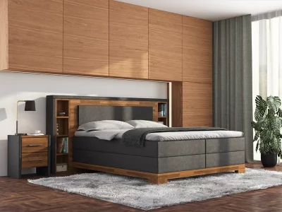 Boxspringbetten aus Holz